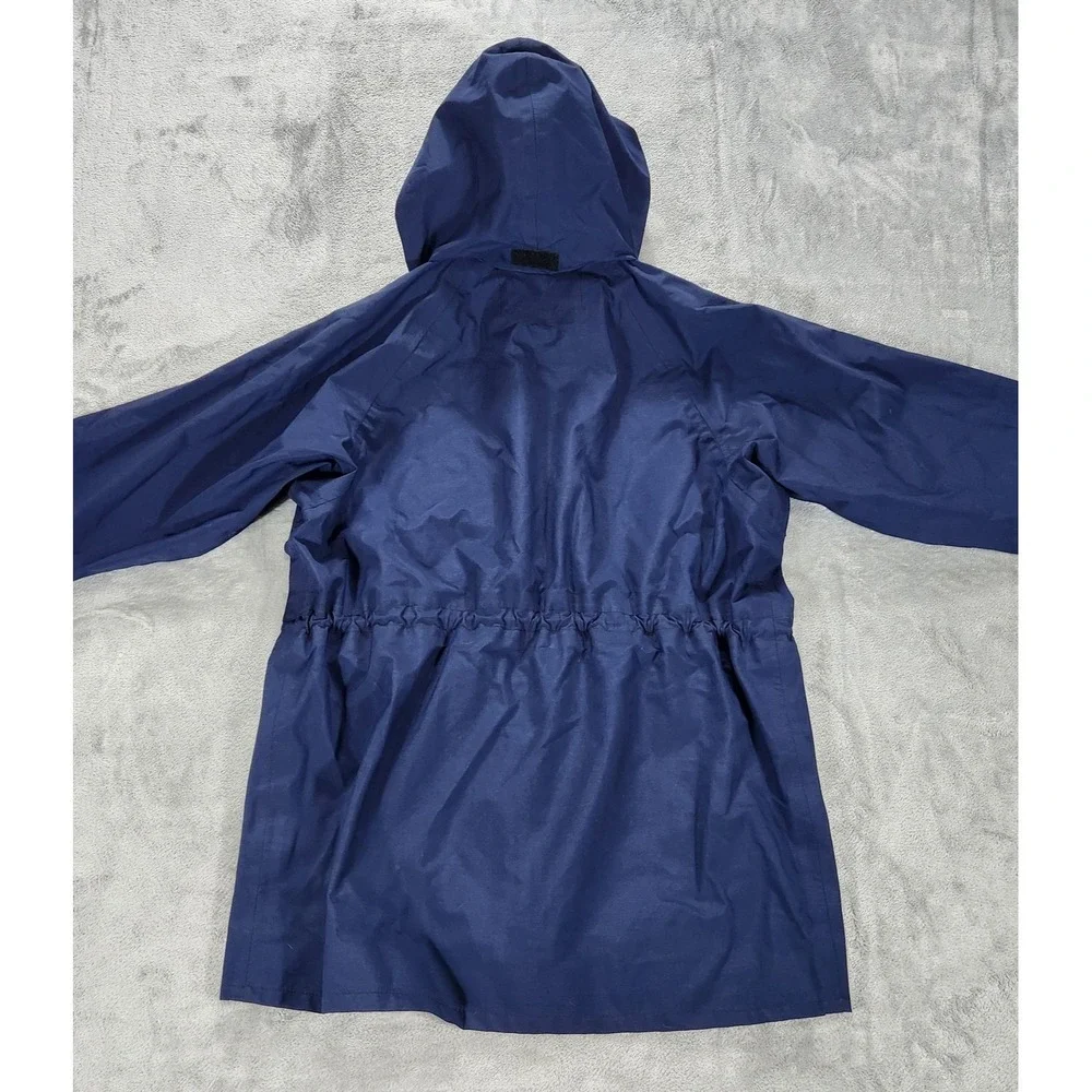 Propper Parka Mens Small Blue‎ Gore-Tex Foul Weather II Hooded Coat Military